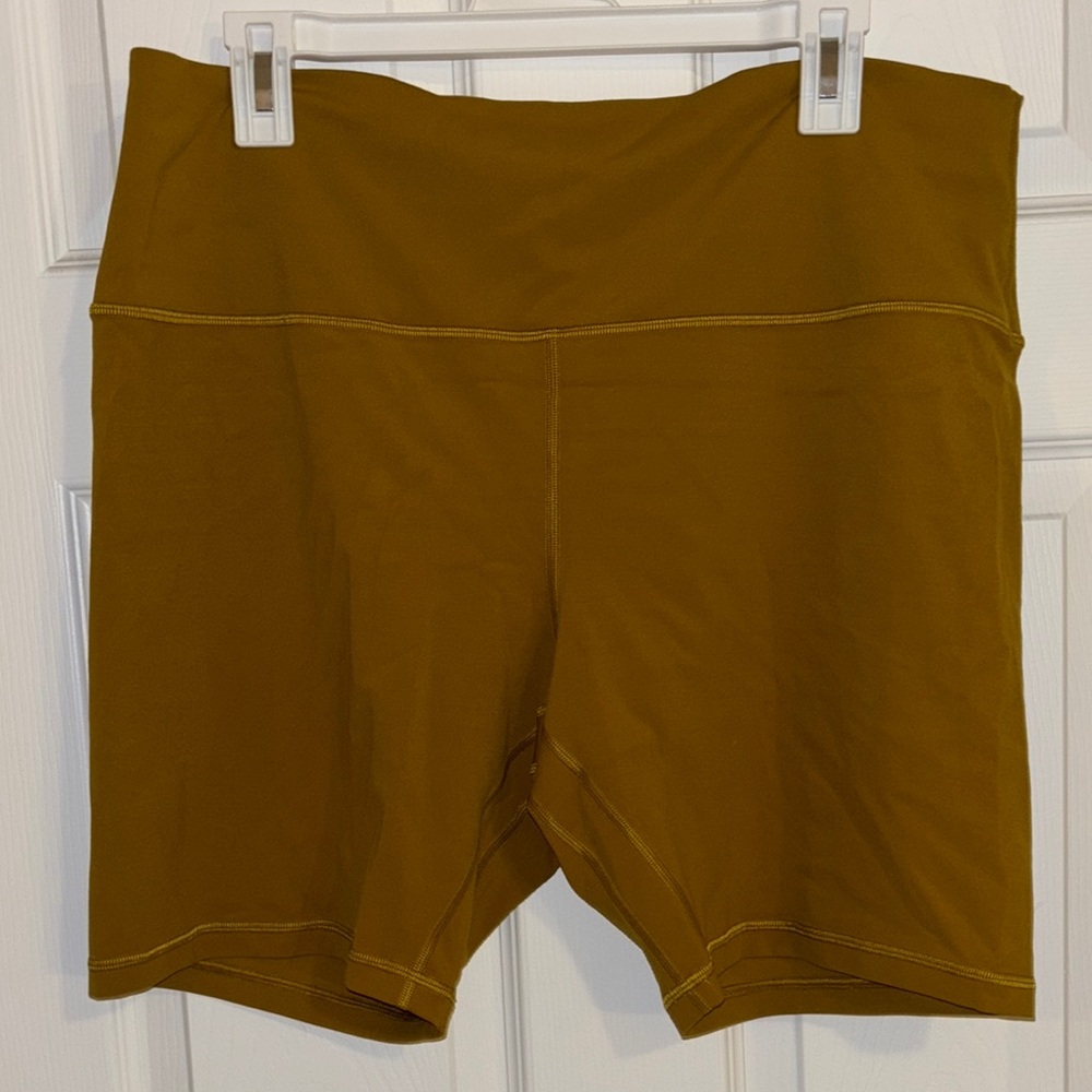 lululemon align Brown Bike Shorts
